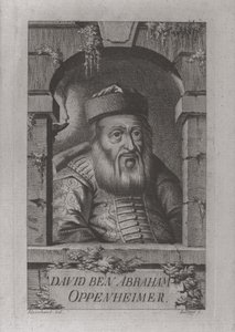 Portrait of David Oppenheim, Chief Rabbi of Prague by Johann Balzer