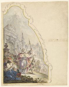 Saint Ignatius Leaving Antioch by Johann Baptist Enderle