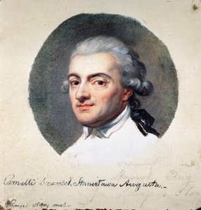 Portrait of Stanislaw II August Poniatowski, King and Grand Duke of the Polish Lithuanian Commonwealth