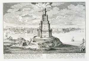 The Pharos of Alexandria, plate 9 from 
