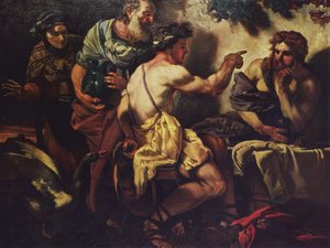 Jupiter and Mercury at Philemon and Baucis