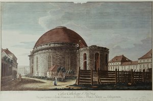 St. Hedwig, Cathedral, Berlin by Johann Carl Wilhelm Rosenberg