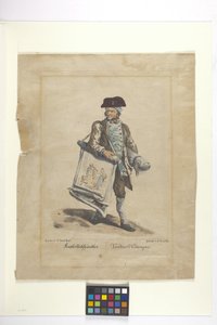 Kupferstiehhandler - Vendeur d
