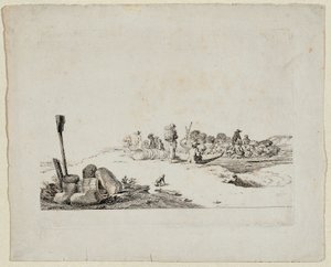 Landscape with Country People