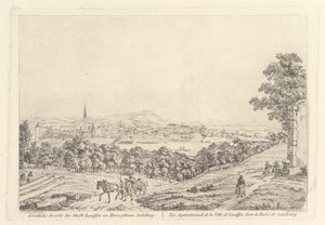 Paths in the Dukedom of Salzburg, early 19th century by Johann Christian Erhard
