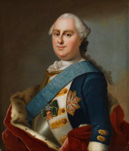 Portrait of Prince George William of Hesse-Darmstadt 1722-1782, ca 1760 by Johann Christian Fiedler