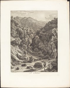 At Subiaco by Johann Christian Reinhart