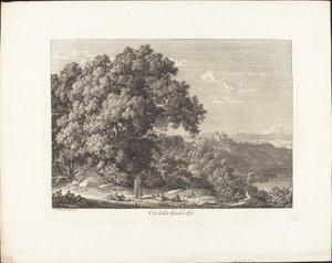 Castel Gandolfo by Johann Christian Reinhart