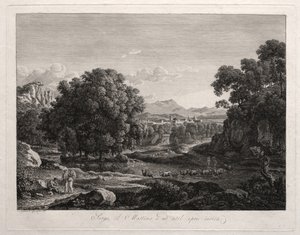 Heroic Landscape by Johann Christian Reinhart