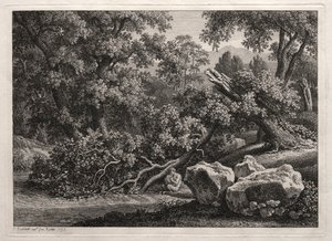 Heroic Landscape: The Satyr Playing the Flute by Johann Christian Reinhart
