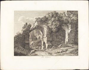 In the Colosseum by Johann Christian Reinhart