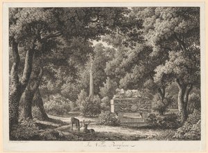 In the Gardens of the Villa Borghese by Johann Christian Reinhart