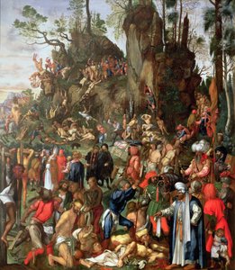 Martyrdom of the Ten Thousand, Copy of a Painting by Albrecht Durer