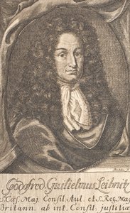 Gottfried Wilhelm Leibniz by Johann Christoph Boecklin