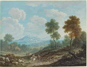 Travelers in a Broad Valley