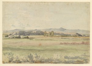 Landscape in the Campagna by Johann Christoph Erhard