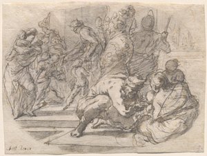 The Generosity of Empress Pulcheria by Johann Christoph Storer