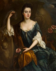Portrait of Mrs Judith Corbet by Johann Closterman