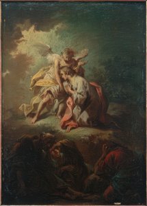 Christ on the Mount of Olives by Johann Conrad Seekatz