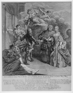 1763 Quietude of Hubertusburg by Johann David Schleuen
