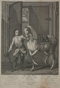 New School of Horsemanship by Johann Elias Ridinger