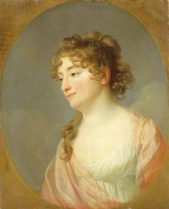 Kriegsraetin Wilhelmine Schmidt by Johann Friedrich August Tischbein