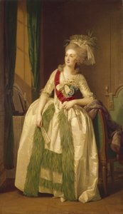Portrait of Princess Natalya Vladimirovna Saltykova by Johann Friedrich August Tischbein
