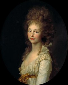 Princess Frederica Charlotte of Prussia by Johann Friedrich August Tischbein
