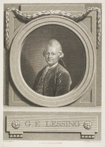 G.E. Lessing by Johann Friedrich Bause