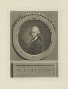 Portrait of Karl Wilhelm Ramler, 1774