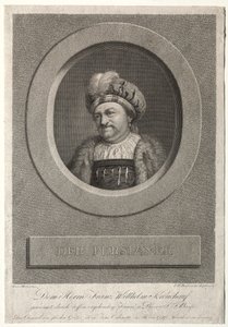 The Persian - Portrait of Franz Wilhelm Kreuchauf by Johann Friedrich Bause