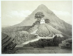 Picturesque View at the Temple of the Cross, Palenque, Plate 20 from 