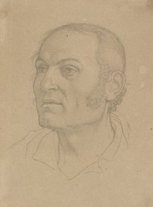 Head of a Man by Johann Friedrich Overbeck