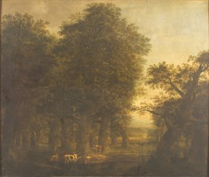 Oak Wood by Johann Friedrich Weitsch