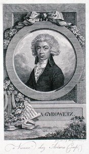 Adalbert Gyrowetz by Johann Georg Mansfeld