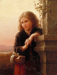The Peasant Girl by Johann Georg Meyer von Bremen