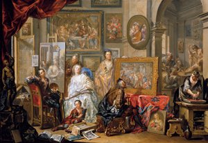 Studio of the painter