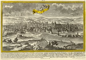 Regensburg, c1740 by Johann Georg Ringlin