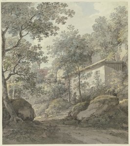 Architectural Study by Johann Georg von Dillis
