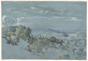 The Hills of Umbria near Perugia