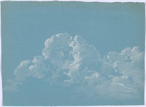 Cloud Study by Johann Georg von Dillis