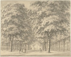 The Driveway of an Estate (Velserbeek?)