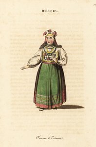 Married woman of Estonia by Johann Gottlieb Georgi