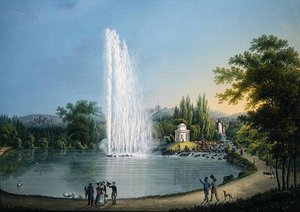 The Great Fountain, c.1820 by Johann Heinrich Bleuler