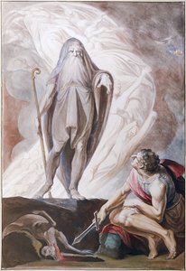 Teiresias Foretells the Future to Odysseus by Johann Heinrich Füssli