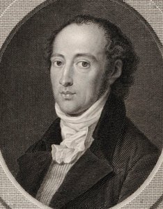 Portrait of the composer Johann Anton André 1775-1842, 1800