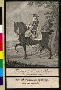 Frederick II of Prussia on Horseback