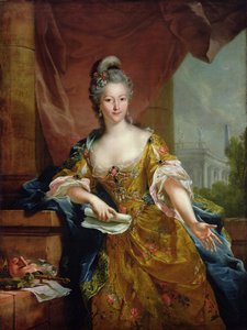 The Actress Mademoiselle Evrard