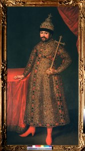 Portrait of Tsar Michael I Fyodorovich of Russia by Johann Heinrich Wedekind