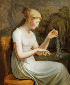 Girl with Flowers
